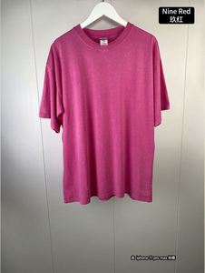 T-shirts Homme Haut de Gamme en Coton Lourd 100% Style Vintage Unisexe Délavé à l'Acide Personnalisé Streetwear Tendance – Fabricant - Product Image 2