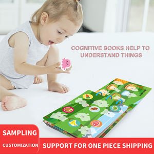 Livre d'activités Montessori pour la maternelle |   Jouets éducatifs pour enfants avec activités d'autocollants et livres illustrés - Product Image 2