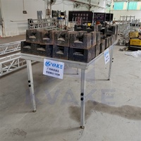 Plate-forme de scène de concert pliante en alliage d'aluminium certifié TUV personnalisé de 1400kg avec logo gratuit pour spectacle événementiel