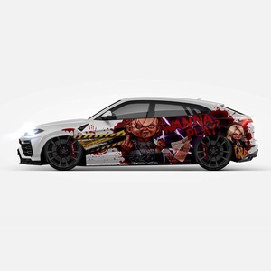Vinilo Decorativo para Autos con Diseño de Terror <span class=keywords><strong>Chucky</strong></span> 03, Vinilo para Rotulación de Autos, Vinilo Fundido, Tamaño Universal, Vinilo para Autos, Calcomanía para Autos, Diseño de Vinilo para Autos - Product Image 4