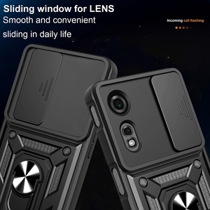 Với Vòng chân đế chủ điện thoại di động Trường hợp chống sốc <span class=keywords><strong>TPU</strong></span> <span class=keywords><strong>PC</strong></span> máy ảnh bảo vệ Bìa trường hợp đối với <span class=keywords><strong>ZTE</strong></span> Nubia Neo 2 5g A73 4G trường hợp - Product Image 6