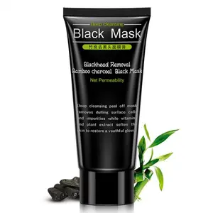 60ML maskeleri kadın moda makyaj soyulabilir yüz derin temizlik siyah maske siyah nokta yüz maskesi TSLM1