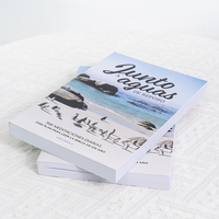 Venta al por mayor de libros de papel de lujo de cubierta suave tamaños A5 y A4 personalizados con cartón perfectamente encuadernado para el uso del paquete impresión Offset