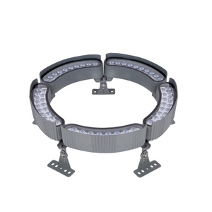 Outdoor IP65 Aluminium <span class=keywords><strong>LED</strong></span> Coconut Hug Baum leuchten 24W-90W AC 85-265V 24V 3000K RGB Palme Ring Licht Landschaft - Product Image 6
