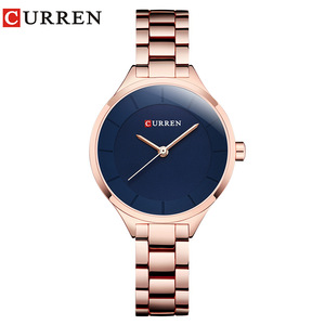 นาฬิกาข้อมือผู้หญิง Curren 9015 ระบบควอตซ์ ดีไซน์หรู กันน้ำ 3BAR สายสแตนเลส หน้าปัดอนาล็อก แฟชั่นสำหรับผู้หญิง เหมาะสำหรับธุรกิจ - Product Image 6