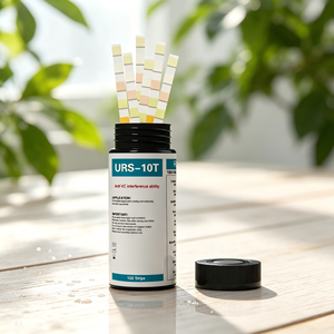 Bandelettes de test <span class=keywords><strong>urinaire</strong></span> URS-10 à 10 paramètres, réactifs anti-interférence VC, pour leucocytes, glucose, pH, protéines, test <span class=keywords><strong>urinaire</strong></span> dipstick - Product Image 5