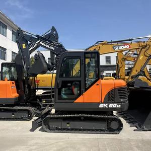 Hot Sale High Performance 6 Ton Doosan DX60D Hydraulic Crawler <b>Excavator</b> Factory Supply Compact Reliable Construction Equipment - Product Image 1