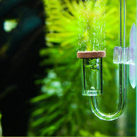 Diffuseur de CO2 transparent atomiseur compteur de bulles pour plantes d'aquarium diffuseur de CO2 accessoires de réservoir de poissons équipement d'aquarium