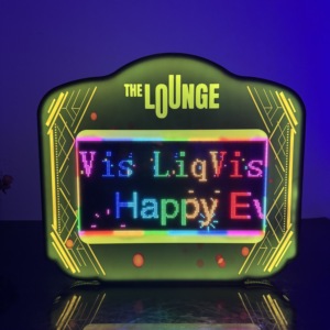 LiqVis Novità: Espositore Luminoso con Schermo Digitale che Cambia Colore, Presentatore di Bottiglie LED per Feste e Bar - Product Image 4