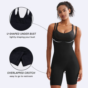 Tiktok, лидер продаж, Женское боди с высокой талией, большие размеры 5XL, стройная одежда для коррекции фигуры - Product Image 3