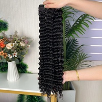 Extensiones de Cabello Humano 100% Virgen Remy Vietnamita SDD, Ondulado Profundo, Super Double Drawn