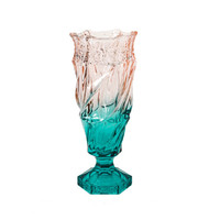 Nouveau vase en verre dégradé de style nordique pour centre de table de mariage, décoration de salon et de maison
