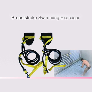 Cordes de résistance pour l'entraînement à la <span class=keywords><strong>natation</strong></span>, bandes d'exercice de <span class=keywords><strong>natation</strong></span>, cordes de résistance extensibles avec poignées - Product Image 4