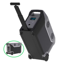Centrale Électrique Portable 5000W 5120Wh, Générateur Solaire avec Batterie LiFePO4, Allume-Cigare et Contrôleur MPPT, Charge Rapide