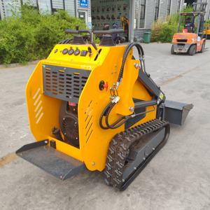 Penjualan pabrikan Crawler kompak selip Steer <span class=keywords><strong>Loader</strong></span> ringan selip Mini Steer <span class=keywords><strong>Loader</strong></span> dengan kecepatan dan keluaran aliran cepat - Product Image 6