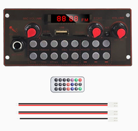 Carte amplificateur BT 5.0 10W, module décodeur MP3 avec USB/AUX/Radio FM/Enregistrement pour haut-parleur DIY