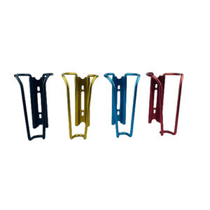 Porte-bidon de vélo en alliage d'aluminium léger pour vélo de route et VTT, accessoire de cyclisme noir, argent, rouge, bleu, jaune - Product Image 5