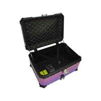 Motorrad Aufbewahrung sbox Pizza Liefer box 45L 55L 65L 80L 85L 100L Farbige Titan Aluminium legierung Box