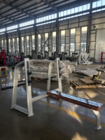 Banc de musculation plat robuste pour entraînement de force, équipement de fitness commercial, banc olympique pour soulevé de terre