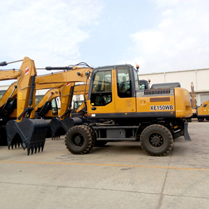Excavadora de Ruedas XE155WD de 0.58cbm y 15.5 Toneladas, Cabina con Certificación ROPS, 106kW para Diversas Aplicaciones - Product Image 2