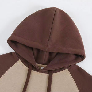 Jersey de ajuste Regular de lana lisa de alta calidad, impermeable, transpirable, 330g, tela de invierno, Sudadera con capucha pesada para hombre, nueva gota - Product Image 4