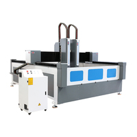 Enrutador CNC de piedra de 4 ejes 1325 1530 con servomotor y controladores para máquina de corte y tallado de granito de mármol
