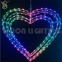 Lampu String Tembaga LED RGB Warna-Warni Desain Baru 2026 Motif Bintang 3D dengan Modul Pixel