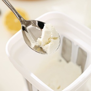 Machine à yaourt grec de 1100 ml avec filtre en acier inoxydable 304 à mailles fines, séparateur de lactosérum pour <span class=keywords><strong>fromage</strong></span> et lait végétal - Product Image 4