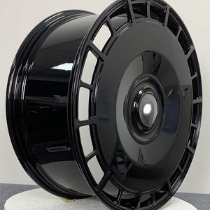 Nuevo Diseño 21 22 23 24 26 pulgadas rueda forjada cóncava 5*120 5*108 ruedas de coche de pasajeros negro brillante para Land Rover Range Rover Vogue - Product Image 4