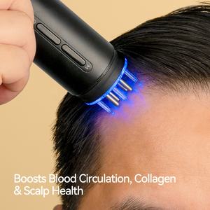 Bouteilles de stockage d'huile essentielle de contrôle APP de croissance de cheveux Stimulateur de follicule pileux Massage de cuir chevelu Applicateur d'huile capillaire Distributeur de sérum - Product Image 4