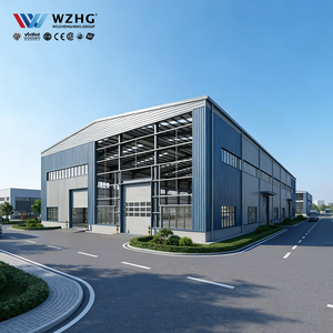 Edificio de Almacenamiento Logístico con Estructura de Acero Profesional, Superficie Galvanizada, Vida Útil de 50 Años, Almacén Resistente a Vientos Fuertes - Product Image 1