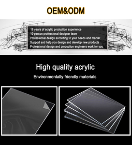 Acrilico trasparente Trucco Cosmetico Smalto Per Unghie Banco di mostra Organizzatore Holder (6-Tier Supporto) - Product Image 5