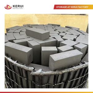 Brique de carbone anti-corrosion en <span class=keywords><strong>graphite</strong></span> réfractaire acide KERUI pour four de fusion d'aluminium - Product Image 3