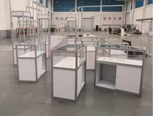 תצוגת זכוכית ארון בגדים חנות רהיטים אולמות תצוגה עבור חנות שימוש תצוגה לראווה תכשיטים יוקרתי במקרה תצוגה יוקרתי - Product Image 3