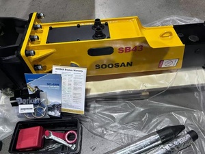 SB43 para martillo hidráulico tipo caja para excavadoras de 6-9 toneladas, origen Shandong, cuerpo principal, cincel, motor, bomba, cojinete - Product Image 3