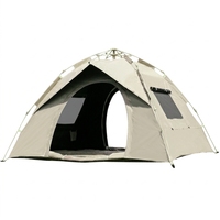Tentes coupe-vent pour le camping, tente familiale à montage rapide en 60 secondes avec sac de transport pour la randonnée en plein air, polyvalence 4 saisons