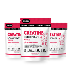 Créatine monohydrate en poudre pour femmes 5g BCAA Collagène L-Glutamine Complément alimentaire - Product Image 2