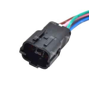 Konektor Kabel Otomatis 6 Arah KET Male Tahan Air Cangkang Plastik Abu-abu MG640337-5 DJ7061Y-2-11 - Product Image 1