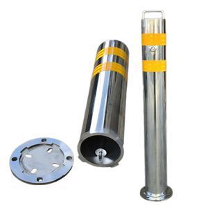 Bolardo de Barrera Automático de Acero Inoxidable Equipo de Sistema de Gestión de Aparcamiento Bloqueo de Plaza de Estacionamiento de Acero - Product Image 6