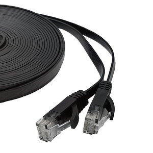 带RJ45连接器的扁平CAT7以太网电缆用于家庭和办公室网络的高速网络电缆 - Product Image 2