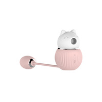 Großhandel Katzen-Vibrator für Frauen, vibrierendes Ei für weibliche Masturbation, starke Vibration, geräuscharm, Erwachsenenspielzeug