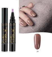Vente en gros de stylos à gel pour ongles 3 en 1, 5 ml, 36 couleurs assorties, gel UV pour ongles, gel pour ongles en une seule étape pour la décoration des ongles