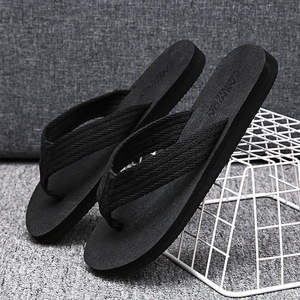 Tongs de loisirs antidérapantes pour hommes, tongs à larges bords personnalisés, sandales, nouvelle collection - Product Image 2