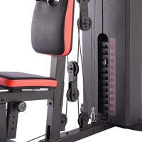 Equipo de Gimnasio Comercial de Fábrica China con Máquina de Cruce de Poleas Multiestación en Hierro de Alta Densidad para Entrenamiento