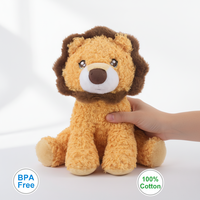 Couverture en peluche personnalisée super douce Lion de la Jungle avec rembourrage en coton PP pour la chambre de bébé, cadeau d'anniversaire - Marché UE/USA