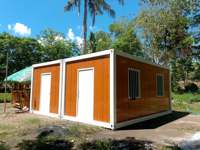 Maison modulaire préfabriquée économique Voros, écologique, en kit, pour maison de vacances et maison d'hôtes