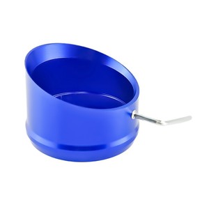 Cubierta de Tubo de Escape para Motocicleta Qiangye, de Aleación de Aluminio Azul, Pieza de Modificación para Salida de Escape, Ajuste Personalizado - Product Image 4