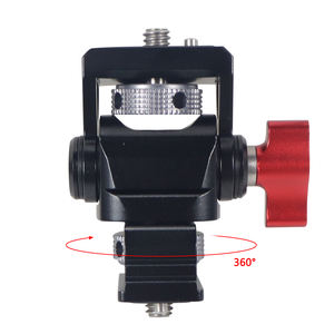 Mini soporte de aluminio ajustable para Monitor, soporte de cabeza esférica, montaje de trípode para <span class=keywords><strong>Gopro</strong></span> 13 12 11 10 para cámaras <span class=keywords><strong>Sony</strong></span> A7R3 para DJI RS2 - Product Image 5