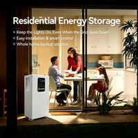 Baterai Surya 51.2V 314Ah 16kWh 16kw yang Dikustomisasi Pabrik dengan Kit Sistem PV Surya, baterai untuk Rumah untuk Hunian