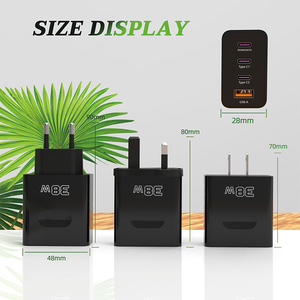 Caricabatterie Portatile per Telefono con Adattatore di Ricarica Super Veloce e Spina EU/US/UK, Caricatore Rapido PD Type-C da 38W per Telefono - Product Image 5